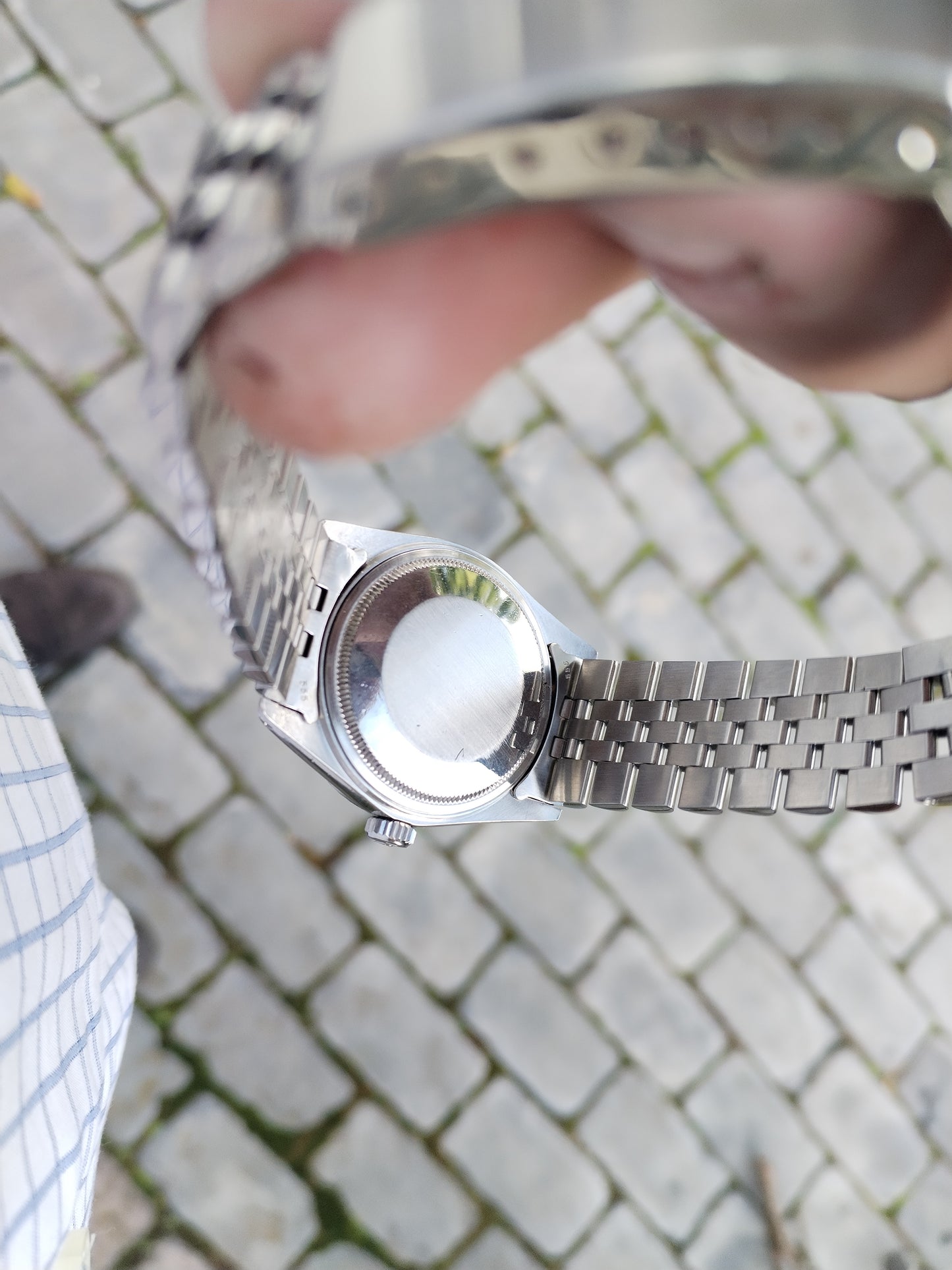 Rolex Date Just Guilloché