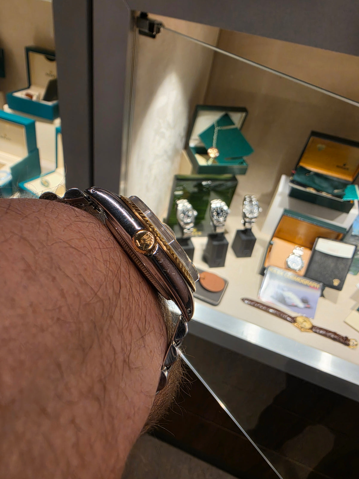 Rolex Date Just Centenario/Buckley