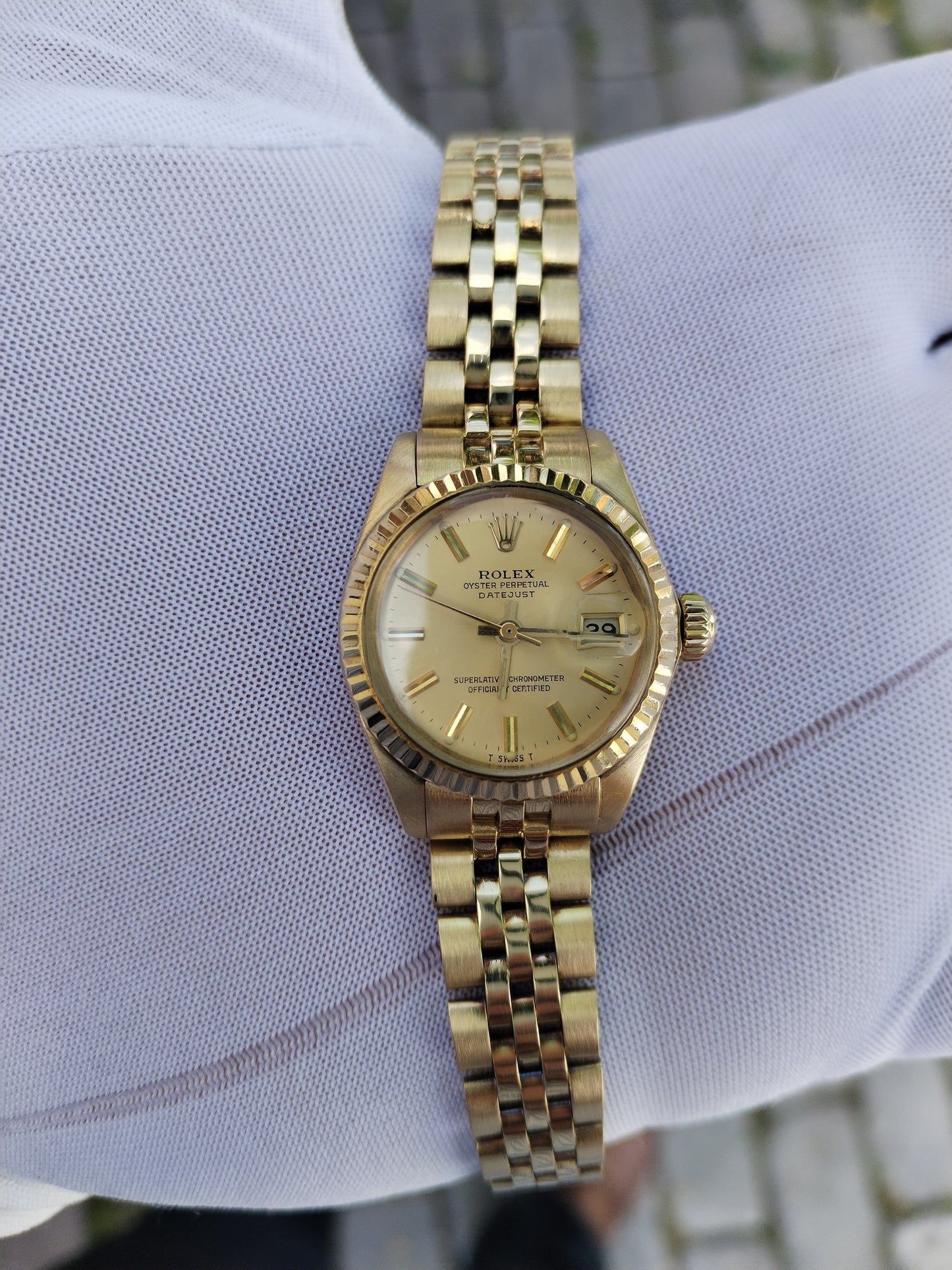 Rolex Ladies de oro