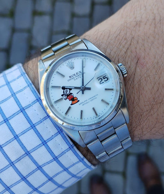 La simpática corriente Rolex "Topolino"