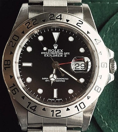 Rolex Explorer 2 Negro