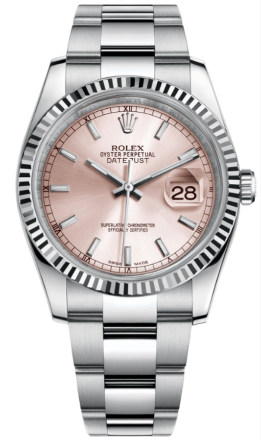 Rolex Date Just "Pink"