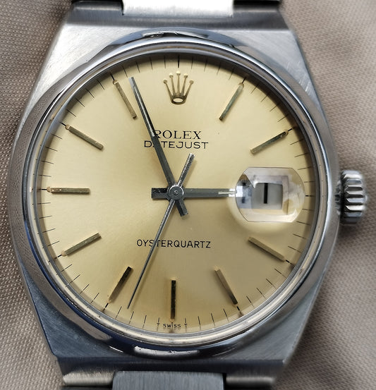 Rolex Date Just Oysterquartz 17000