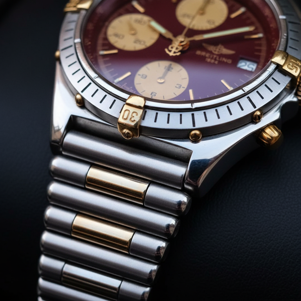 Breitling Chronomat B13048 - Malla Rouleaux