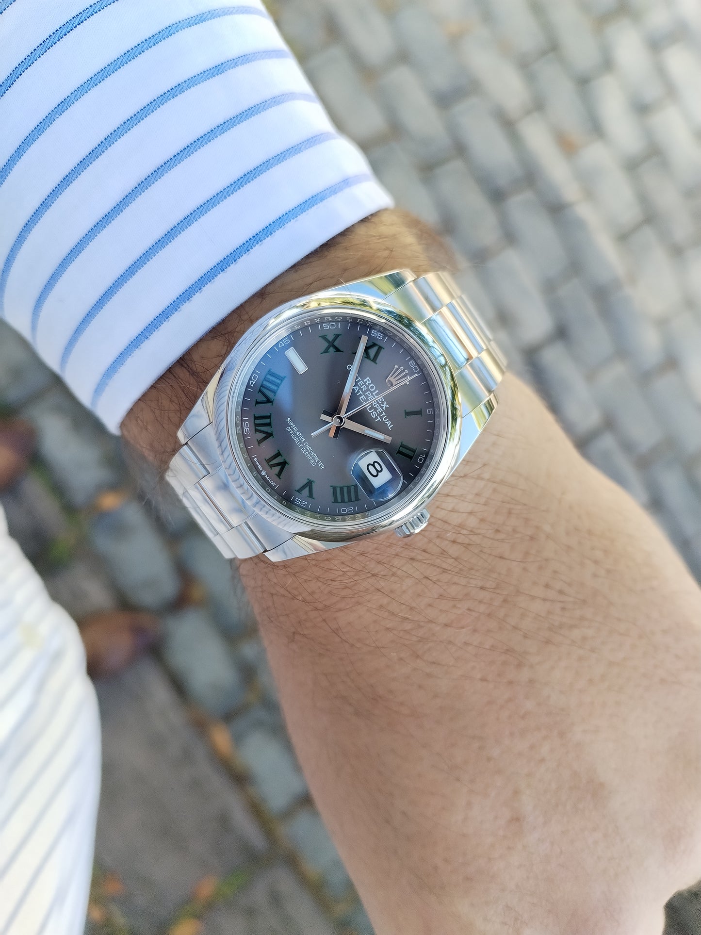 Rolex Date Just Wimbledon