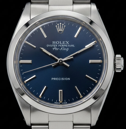 Rolex Airking 34mm Azul
