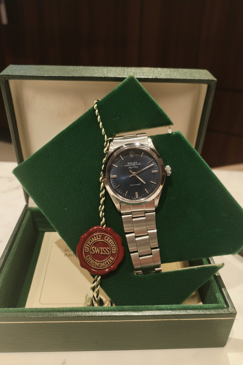 Rolex Airking 34mm Azul