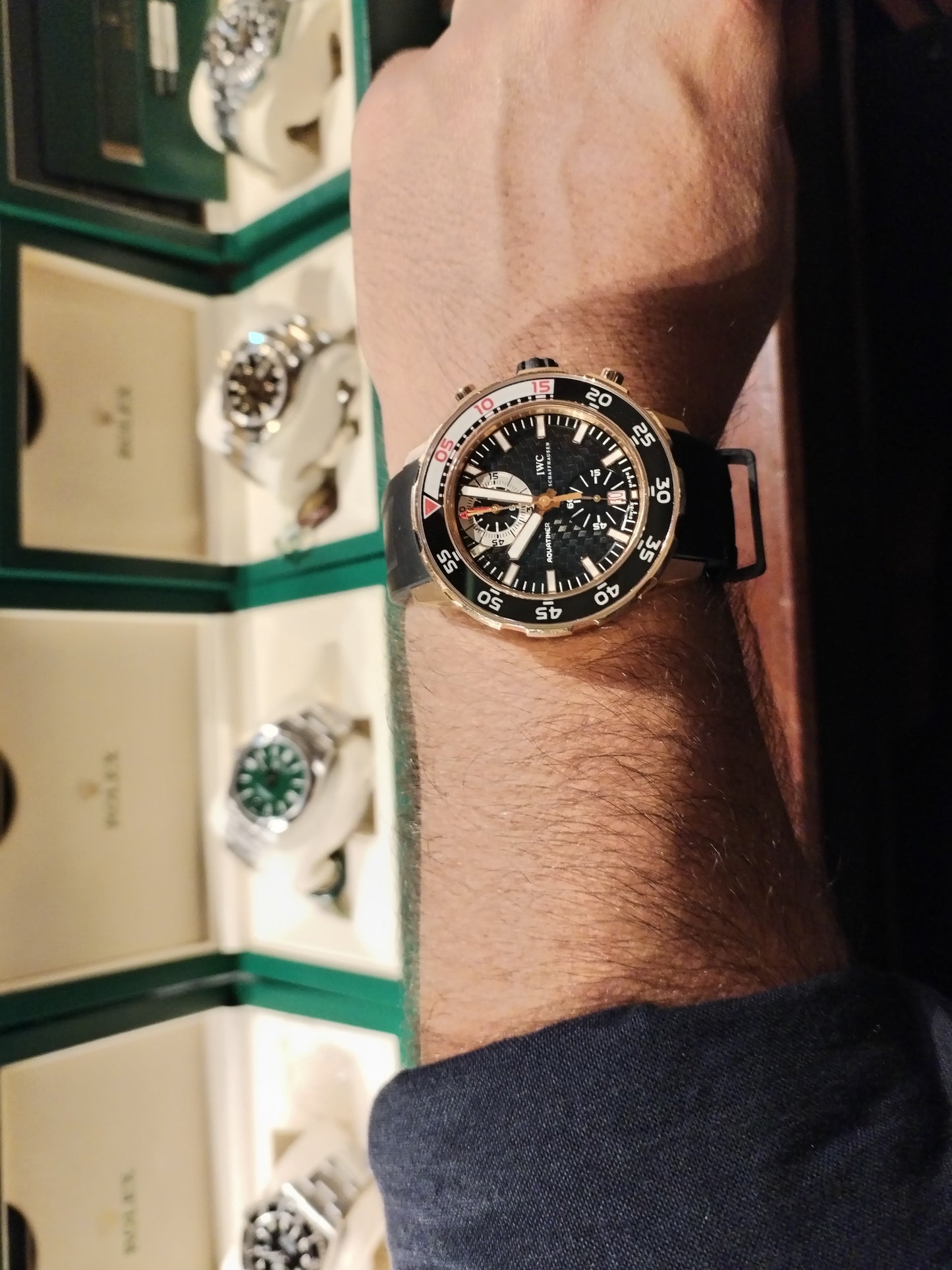 IWC Aquatimer Rose Gold