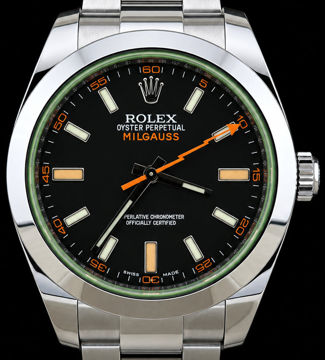 Rolex Milgauss 116400GV Dial Negro — Solo Reloj | Circa 2010
