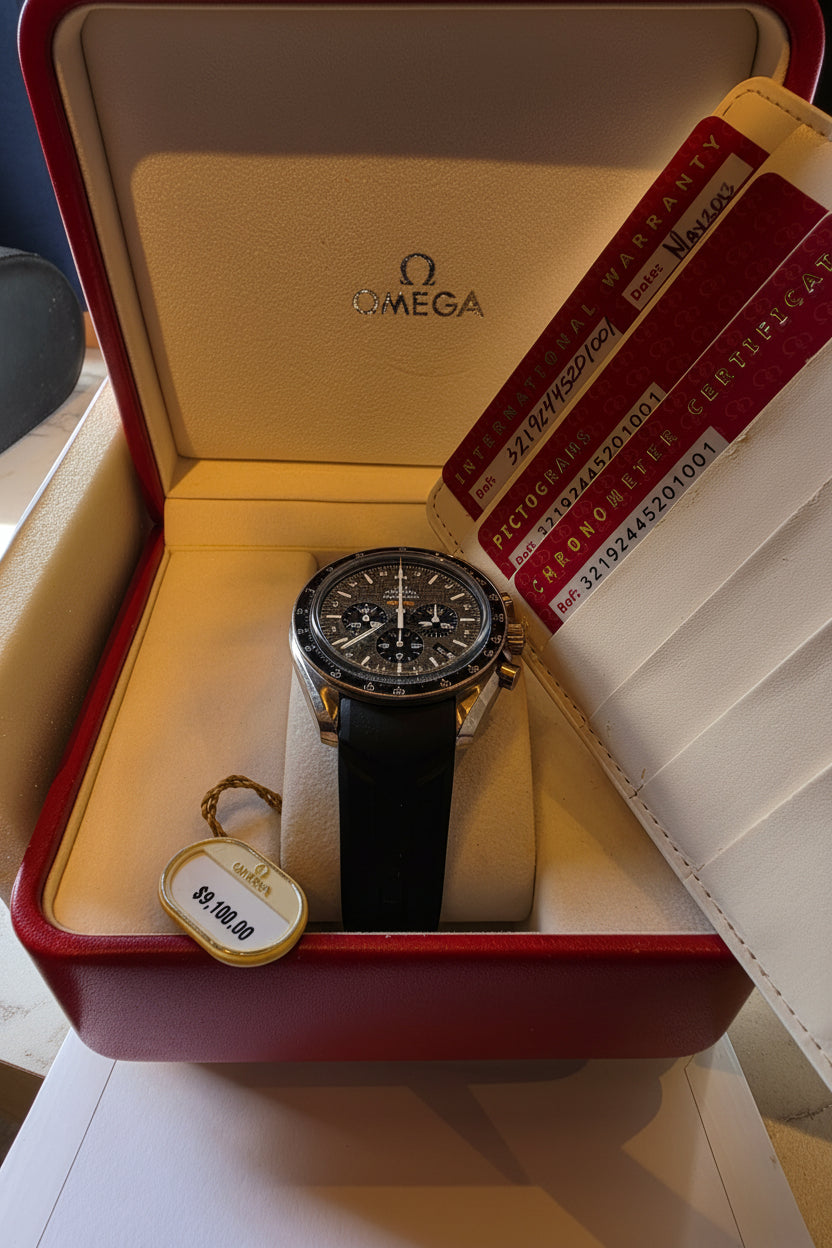 Omega Speedmaster HB-SIA Solar Impulse Titanio – Full Set
