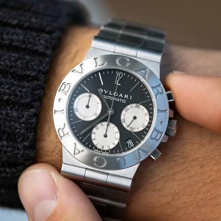 Bvlgari Diagono SD38 — Cronógrafo Automático en Acero