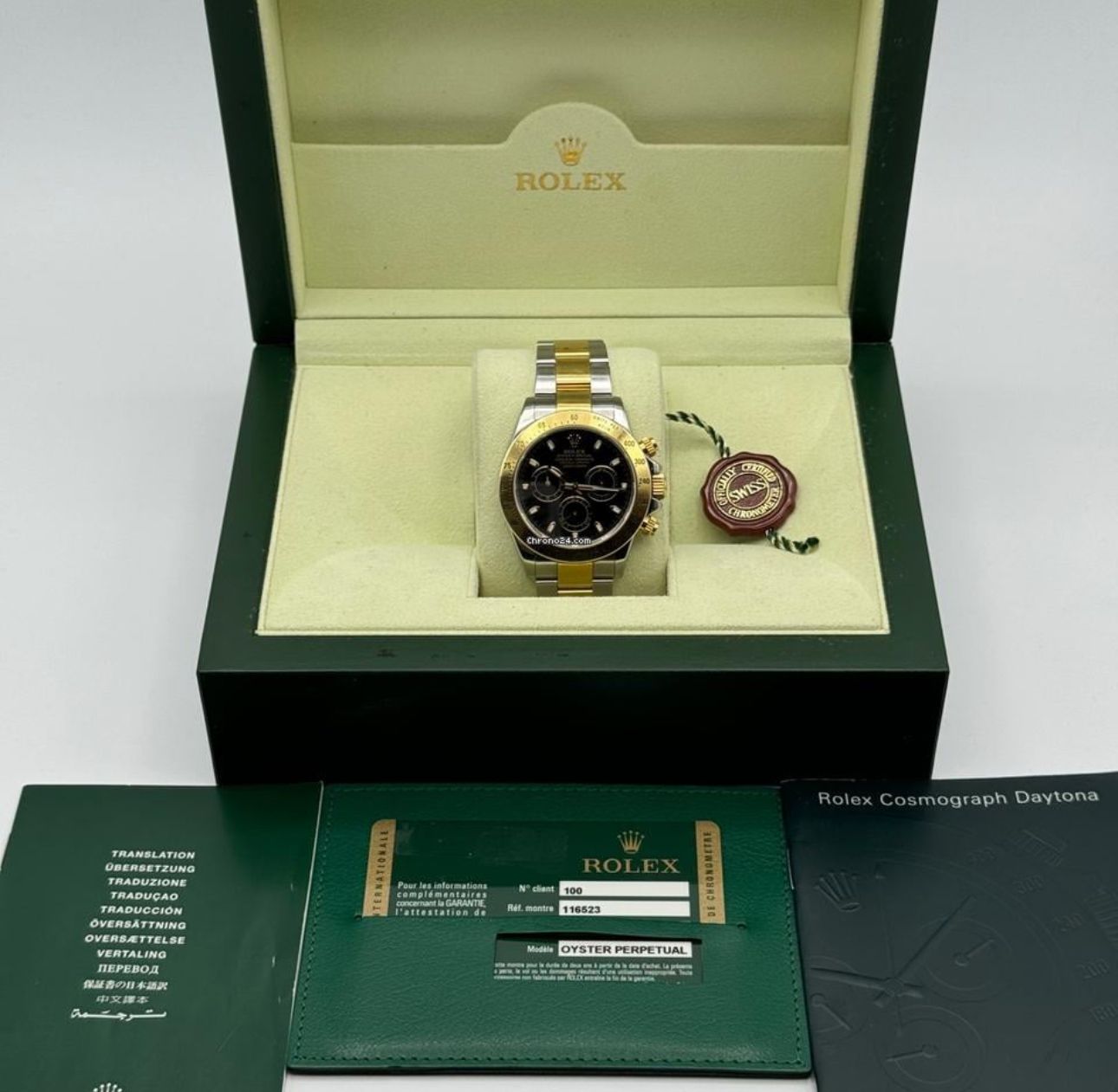 Rolex Daytona Referencia 116523 – Full Set 2018