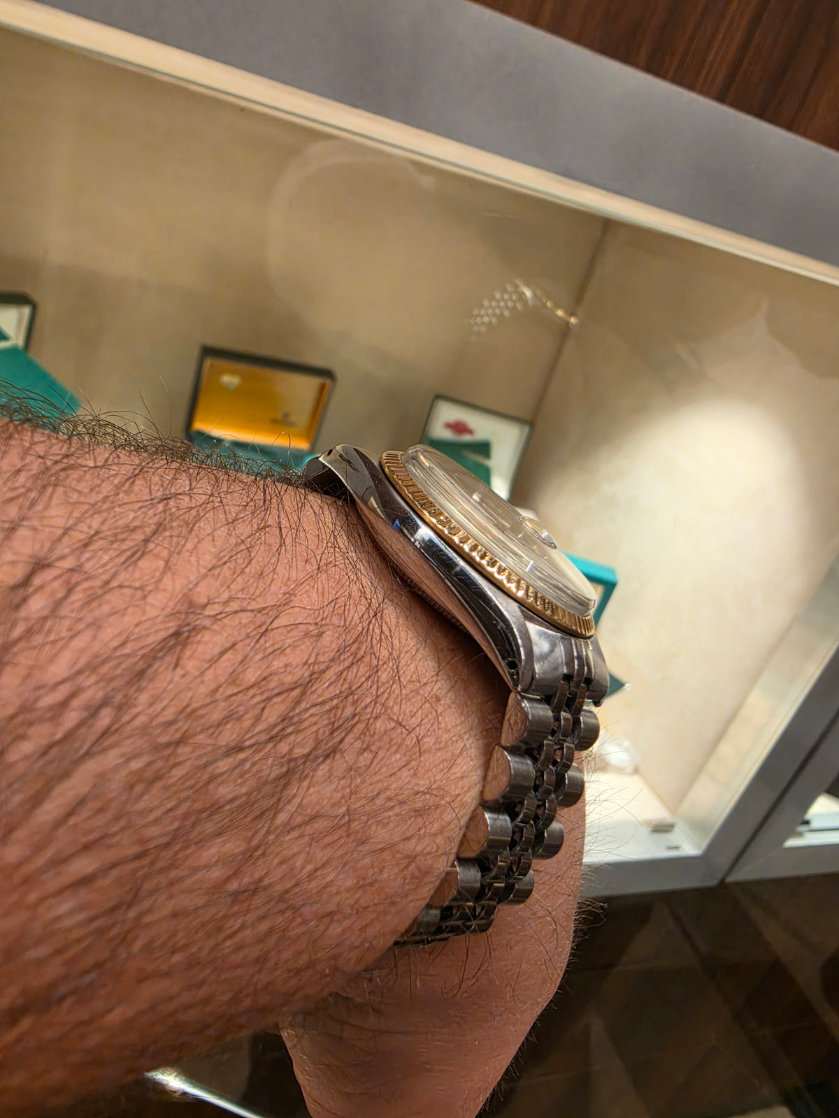 Rolex Date Just Centenario/Buckley