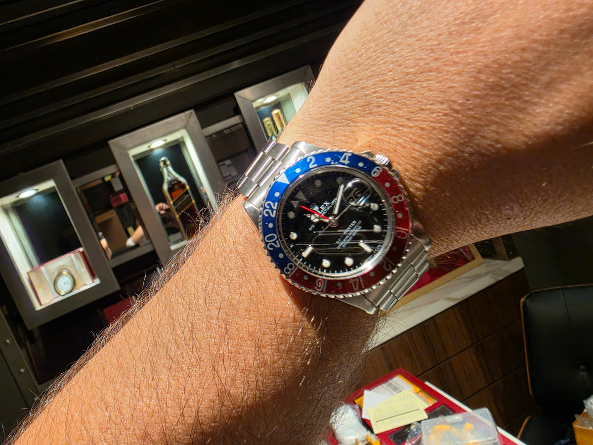 Rolex GMT-Master Ref. 16750 "Pepsi" – Plexi