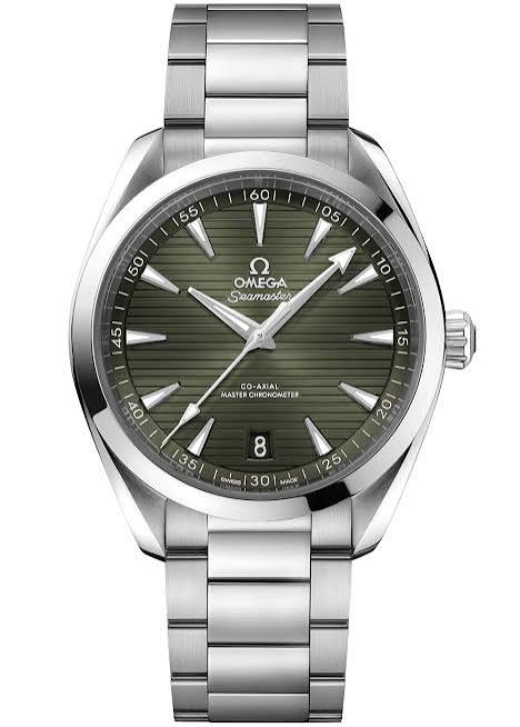 OMEGA Seamaster Aqua Terra · Esfera verde · 2023 · Full set