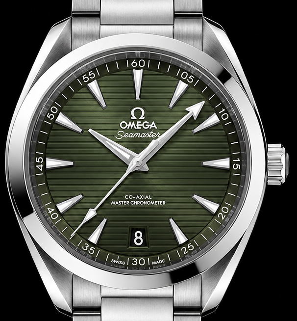 OMEGA Seamaster Aqua Terra · Esfera verde · 2023 · Full set