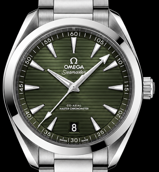 OMEGA Seamaster Aqua Terra · Esfera verde · 2023 · Full set