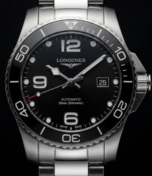 Longines HydroConquest Cerámico 41 mm Negro | Full Set