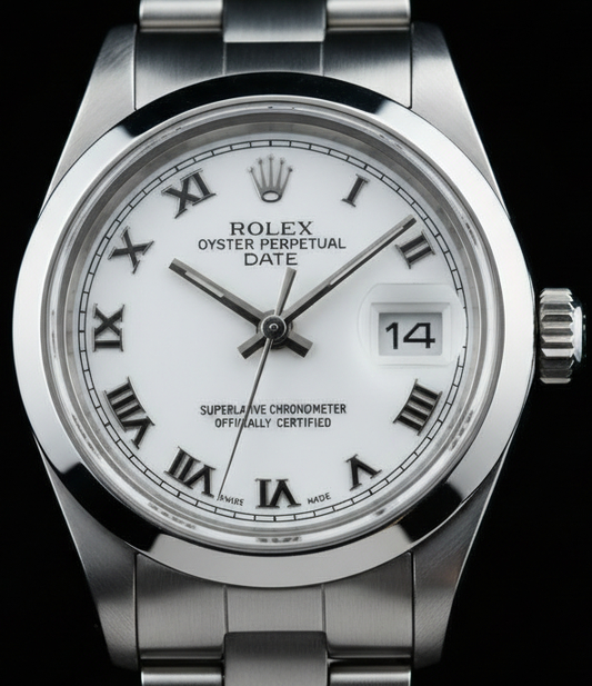 Rolex Oyster Perpetual Date Lady Ref. 69160 — Acero