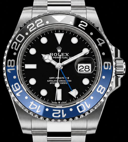 Rolex GMT-Master II 126710BLNR «Batman» — Oyster, Año 2025, Estuche Nuevo