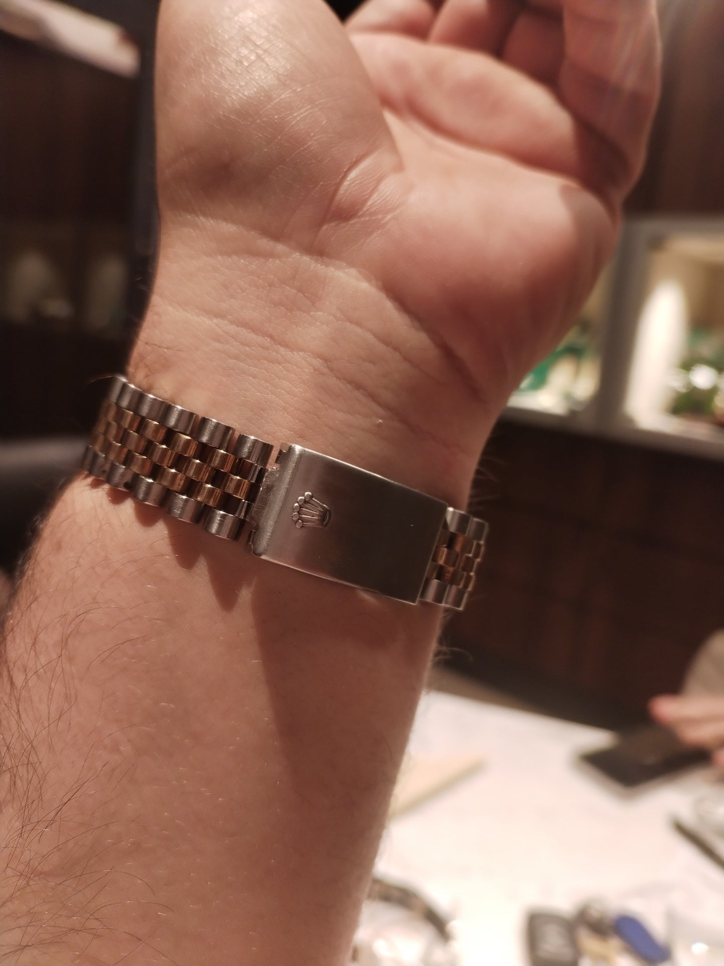 Rolex Date Just Centenario/Buckley