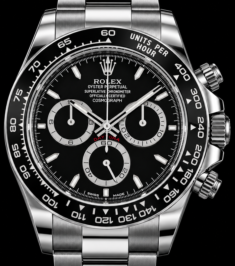 Rolex Cosmograph Daytona 126500LN · Esfera negra · 2024 · Full Set