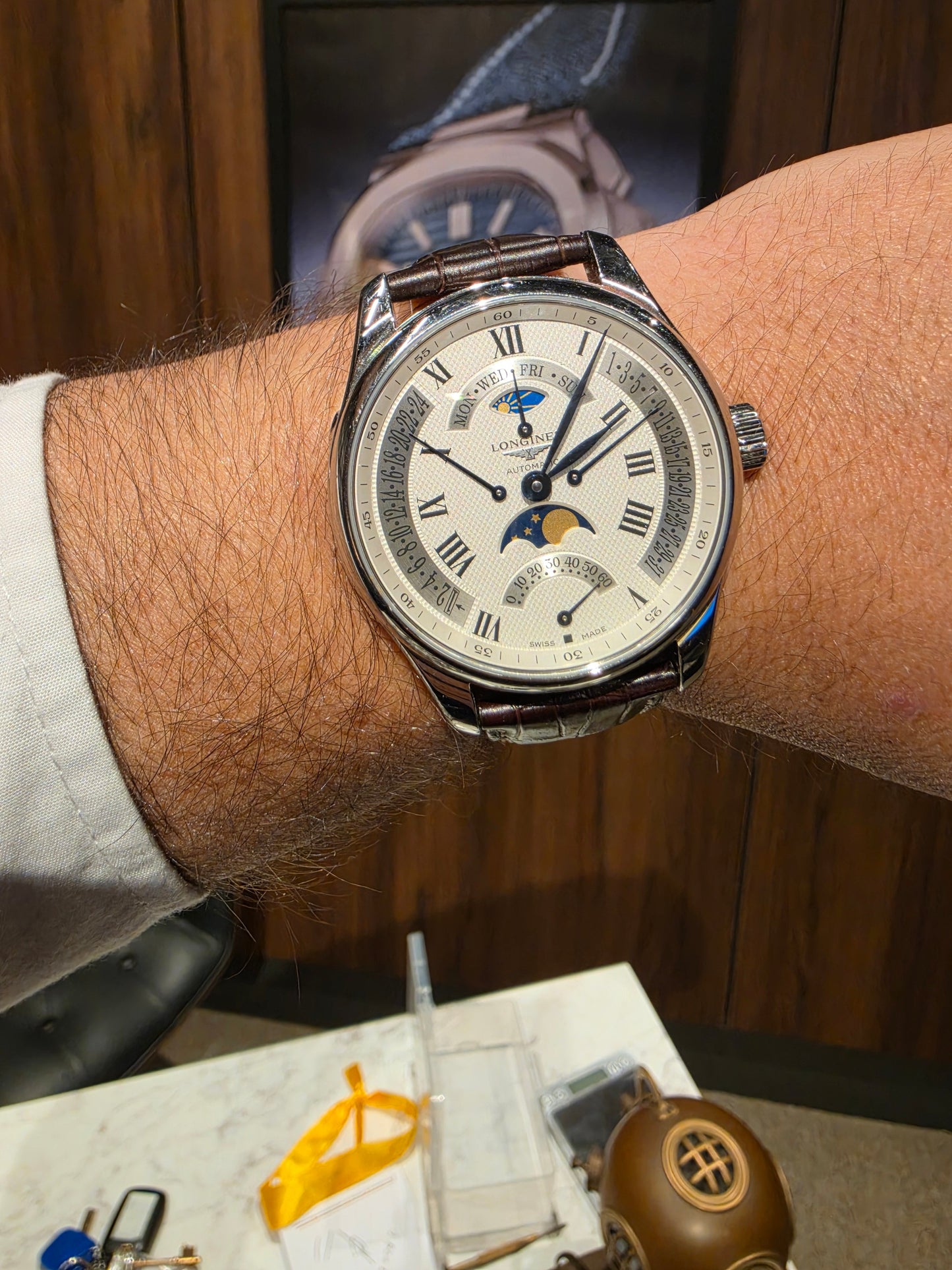 Longines Master Collection Moonphase – Calendario Anual, Full set